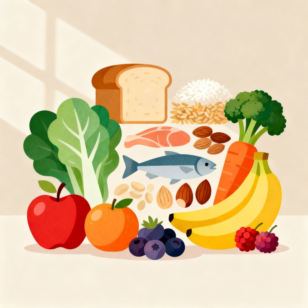 Необходими хранителни вещества за балансирана диета